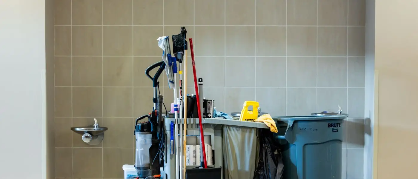 Professional commercial cleaning equipment and supplies